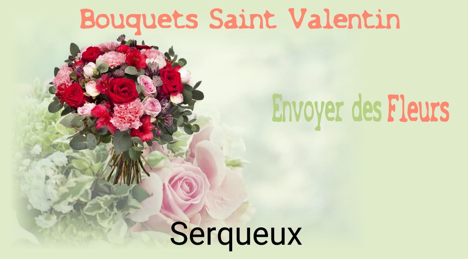 Roses de Saint-Valentin livrées à Serqueux